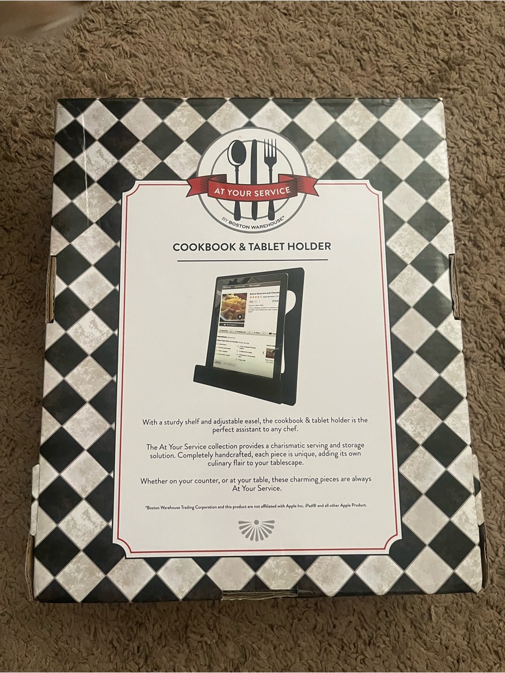 Kitchen Tablet & Cookbook Stand - Picture 2 of 2